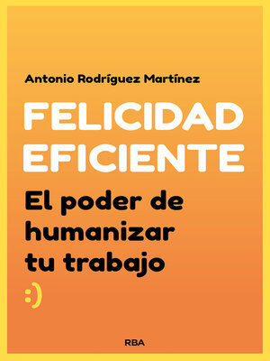 cover image of Felicidad eficiente